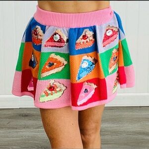 Queen of sparkles pie skirt NEW